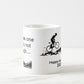 Taza de 11 OZ blanca MTB